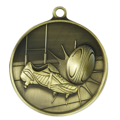 70MM Supreme Medal - Rugby from $11.91