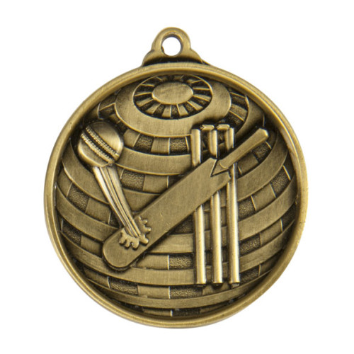 50MM Global Medal-Cricket from $7.60