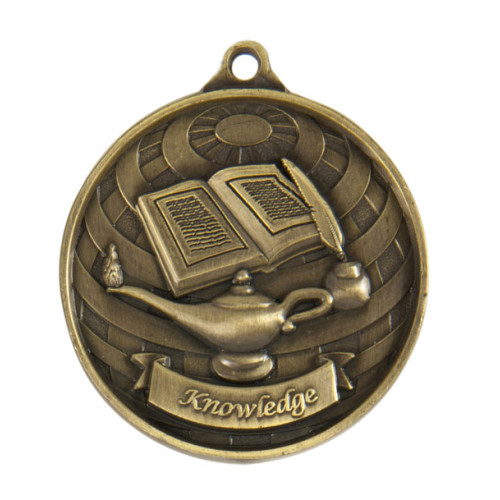 50MM Global Medal-Lamp of Knowledge from $7.60
