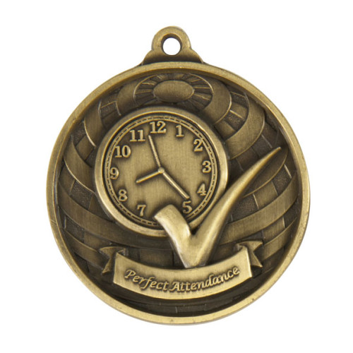 50MM Global Medal-Perfect Attendance from $7.60