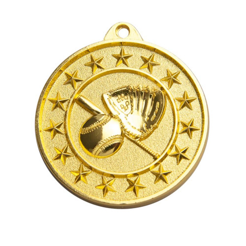 50MM Shooting Star Medal - Baseball/Softball from $7.60