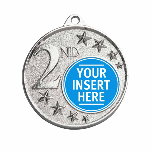 50MM Shooting Star Insert Medal - 2ND from $7.60