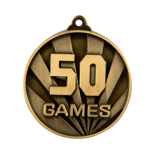 50MM Sunrise Medal-No. Games (50) from $7.60
