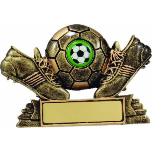 90MM Soccer Boots & Ball Trophy from $10.19