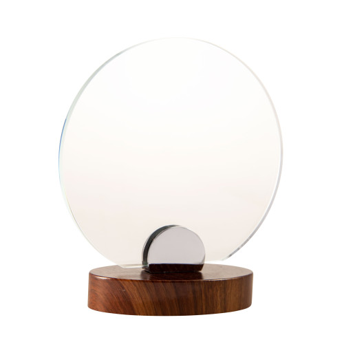 Round Glass/Timber Base from $35.41