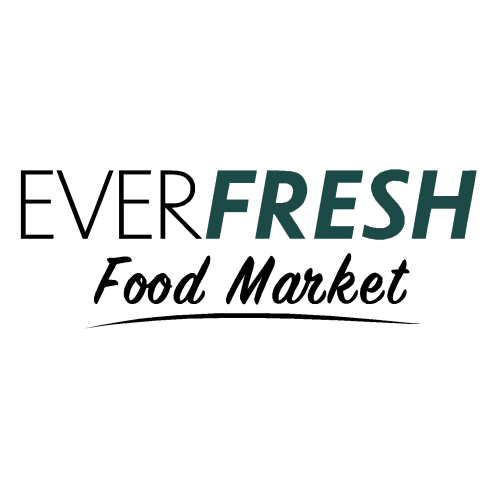 Everfresh Service Badge, 75x25mm, brushed silver, doming, pin fitting