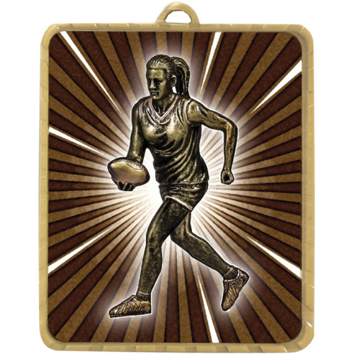 63 x 75MM Aussie Rules Female Lynx Medal from $7.28