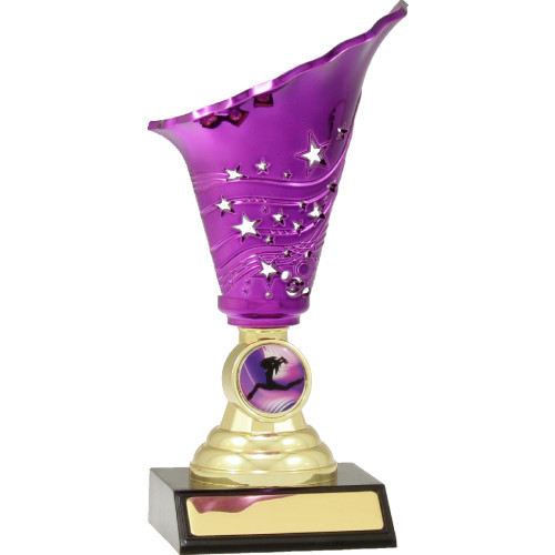 Purple/Gold Half Fire Cup from $13.39