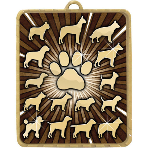63 x 75MM Dog Lynx Medal from $7.06
