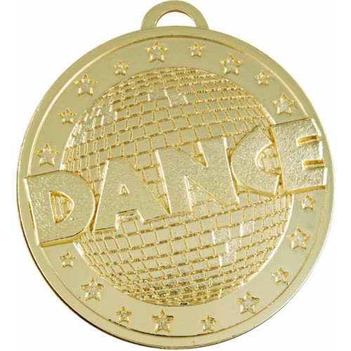 50MM Dance Globe Shiny Medal from $5.88