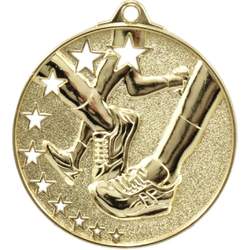 52mm 3D Star Athletics Medal From $5.30