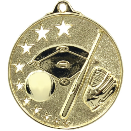 52mm 3D Star Baseball Medal From $5.30