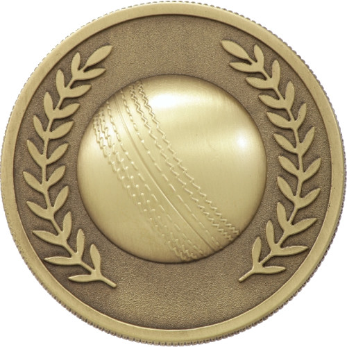 60mm Prestige Cricket Medal Coin with Case