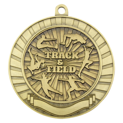 70MM Eco Scroll Track Medal from $8.53