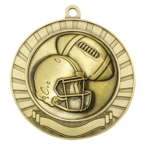 70MM Eco Scroll  Gridiron Medal from $7.66