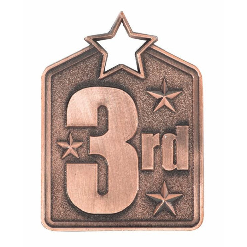 60MM 3rd Place Medal from $5.10