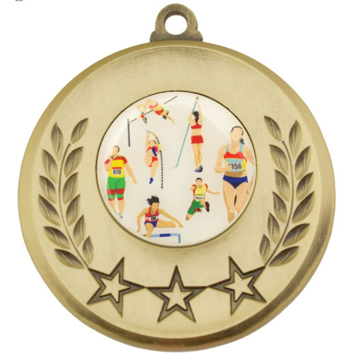 52MM Laurel Medal - Track & Field from $6.35