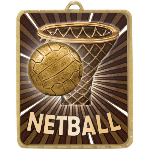 63 x 75MM Netball Theme Lynx Medal from $7.28