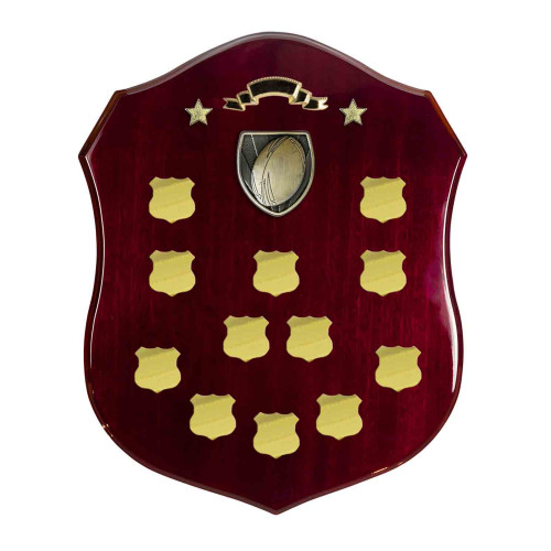 Shield with Rugby Trim 600mm