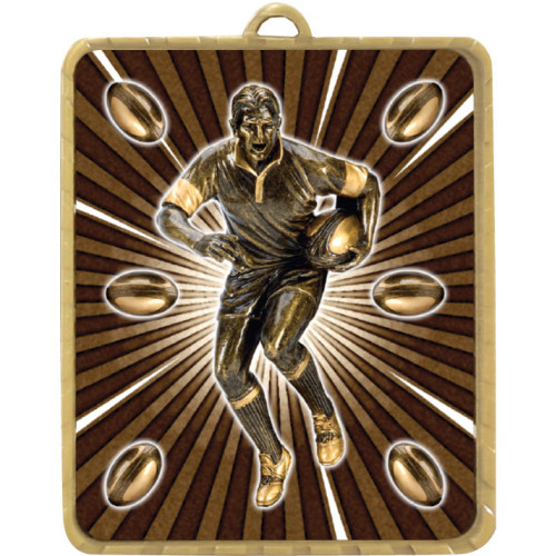 63 x 75MM Rugby Male Lynx Medal from $7.28