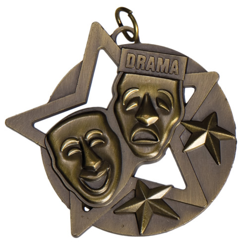 60mm Drama Star Medal