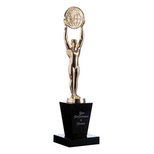 330MM Gold Oscar Figurine with Globe from $155.75