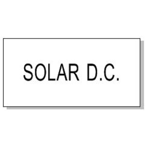 40x20mm SOLAR D.C.