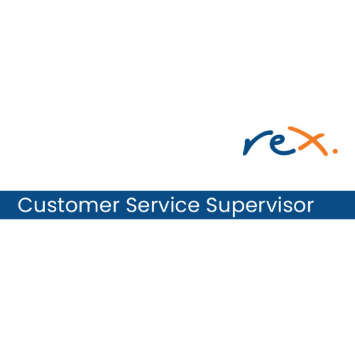 Rex -  Customer Service Supervisor - 75x25mm,doming, pin