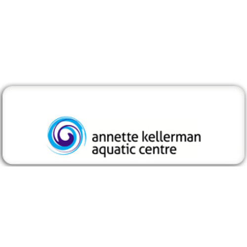 Annette Kellerman Aquatic Centre badge LOGO only with pin fitting