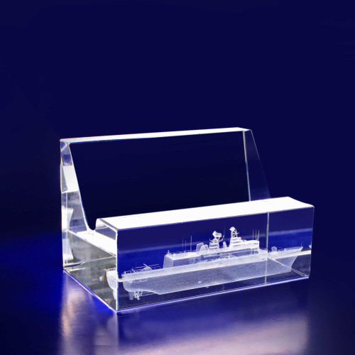 Crystal Business Card Holder