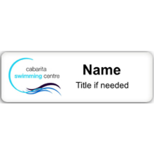 Cabarita Swimming Centre badge with pin fitting