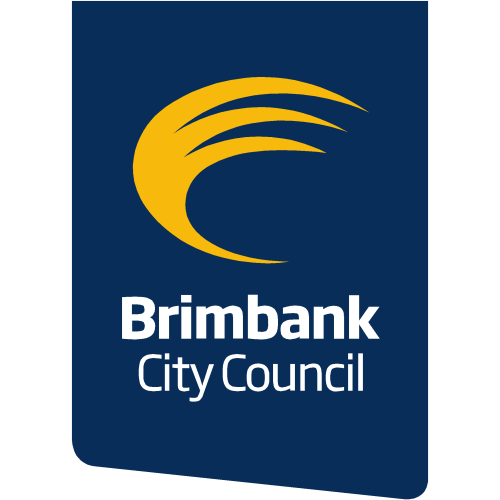 YBU-brimbank badge 75x25mm on silver with magnet fitting