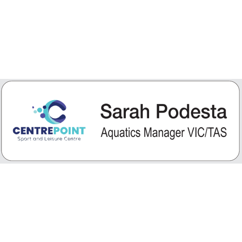 Centrepoint sport and leisure LOGO ONLY badge with PIN fitting no doming