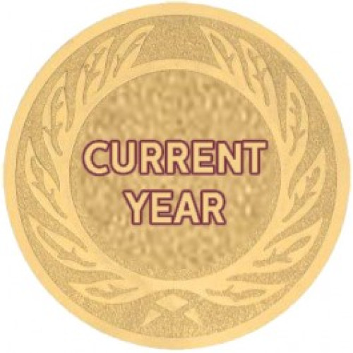 current year gold metal