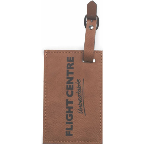 70 x 110MM Leather Luggage Tag from $12