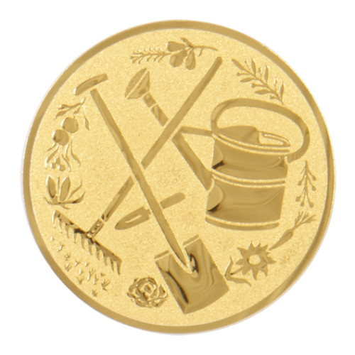 gardening gold metal
