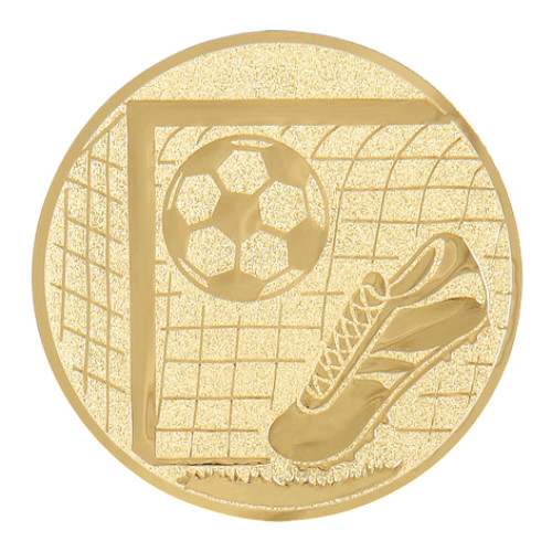 Soccer gold metal