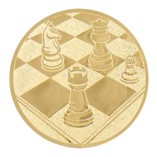 Chess gold metal