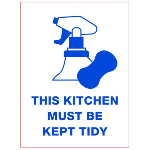 Kitchen Signage 150 x 200mm