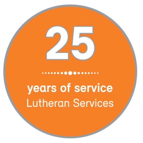 Service lapel pin - 25 years