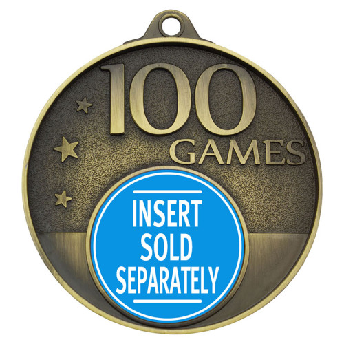 52MM 100 Games Logo Insert Medal from $6.35