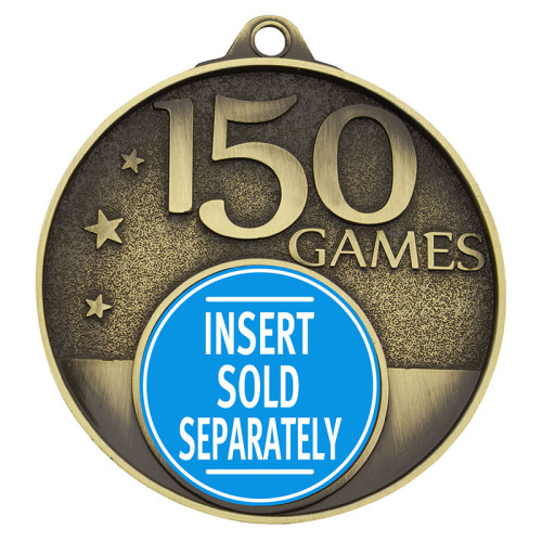 52MM 150 Games Logo Insert Medal from $6.35