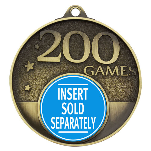 52MM 200 Games Logo Insert Medal from $6.35