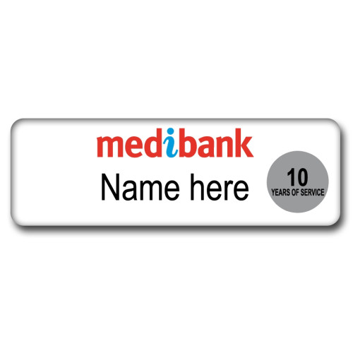 Medibank badge - 10 Years Service