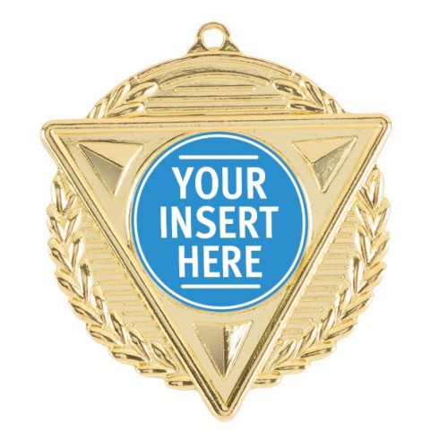 50mm Medal-Triangle with insert
