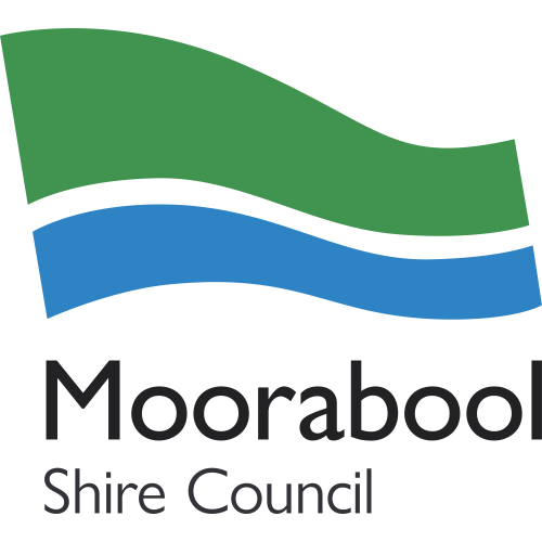 Moorabool shire badge with pin fitting