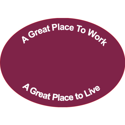 SC-5 CLARET RED engraved badge 70x50mm, clip and pin fitting