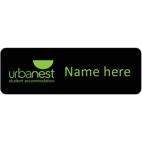 Urbanest badge with magnet fitting