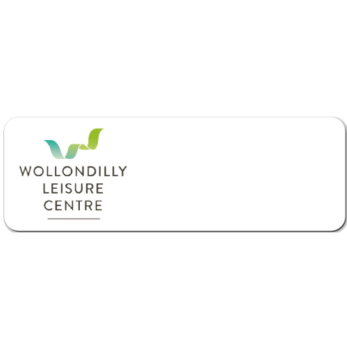 018 - Wollondilly CLC badge 75x25mm LOGO only with PIN fitting, no doming