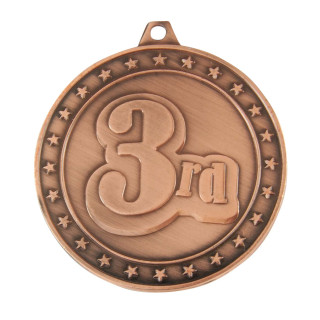 50MM Star Rim Medal - 3rd from $5.82